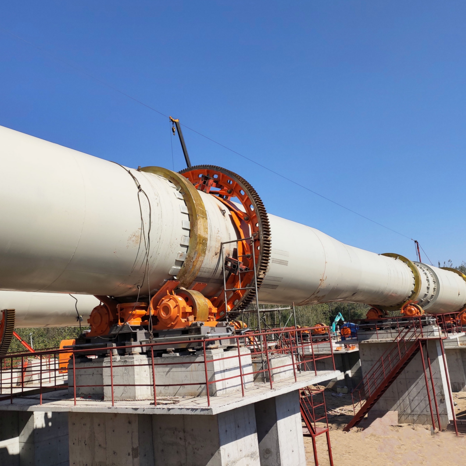 Ceramsite rotary kiln production plant